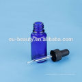 15 ml Kobaltblau Flasche mit Glaströpfchen